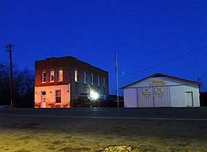 Five Points at dusk