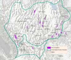 GBBP distribution map