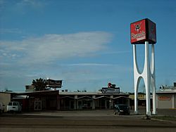 Googie Architecture in Glasgow, MT 6-2012