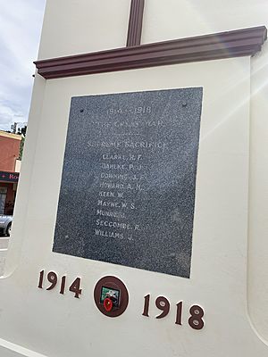 Goomeri War Memorial Clock