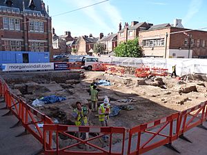 Greyfriars Excavations of 2013