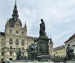 IMG 0390 - Graz - Hauptplatz and Rathaus