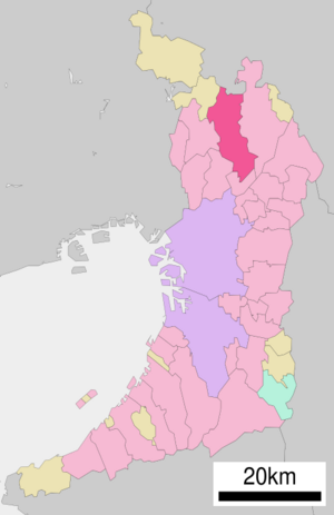 Location of Ibaraki