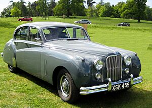 Jaguar Mark VII reg 1954 3442 cc grey amended