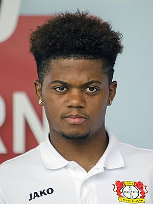 Leon Bailey bei der Saisoneroeffnung August 2018.jpg