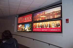 LittleRockNationalAirportWelcomeSign