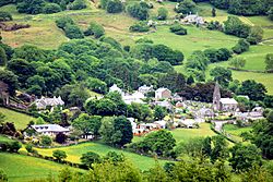 Llanfachreth from South