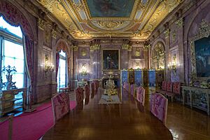 Marble House dining room