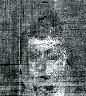 Mariana of Austria Velázquez x-radiograph