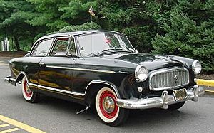 Rambler American 1st-generation black sedan