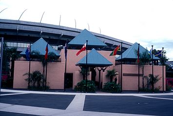 SOUTH PACIFIC PAVILION AT EXPO 86, VANCOUVER, B.C.