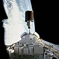 STS-7 Anik C2 deployment