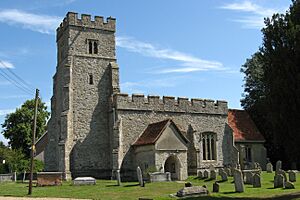 St Nicholas church, Tolleshunt D'Arcy