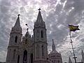 Velankanni Main Basilica during Feast