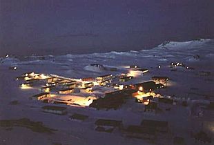 Villa Las Estrellas. Vista nocturna