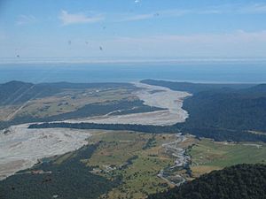 Whataroa River mouth