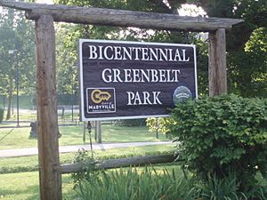 BiCen Park Sign