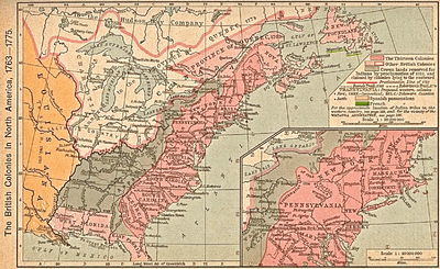 British colonies 1763-76 shepherd1923