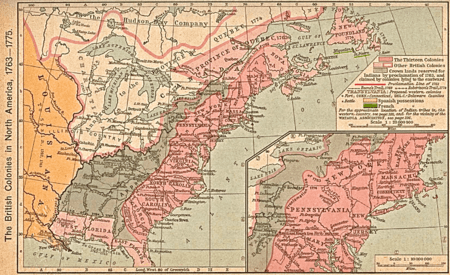 British colonies 1763-76 shepherd1923