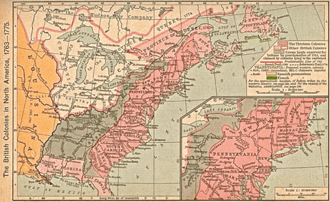 British colonies 1763-76 shepherd1923