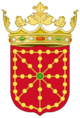 Coat of Arms of the Kingdom of Navarre (Variant).svg