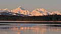 Fairweather Range sunrise