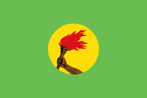 Flag of Zaire (1971–1997)