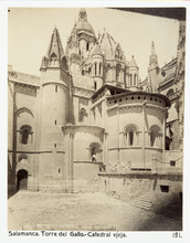 Fotografi av Salamanca. Torre del Gallo, Catedral vieja - Hallwylska museet - 105332