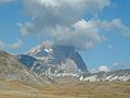 Gran Sasso in clouds