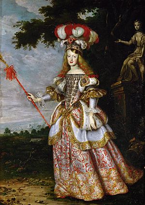 Jan Thomas - Infanta Margaret Theresa, Empress, in theater dress