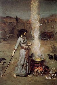 John William Waterhouse - Magic Circle