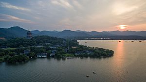 Leifang Pagoda Sunset