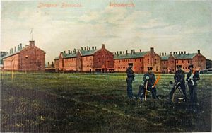 London, Woolwich, Shrapnel Barracks (GHC).jpg