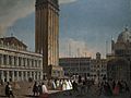 Luca Carlevarijs, Piazzetta, Venice., 1739