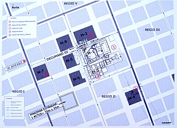 Map of Complutum