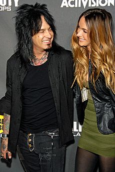 Nikki Sixx and Courtney Bingham 2010