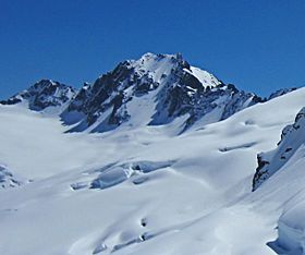 North face of Buckner from the Boston Glacier