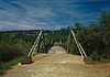 Old suspension bridge