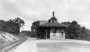 Railroad Station, Brookline, NH