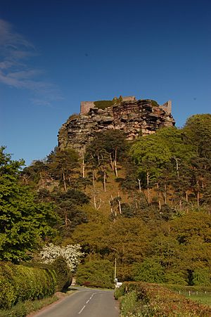 Road to Beeston Castle