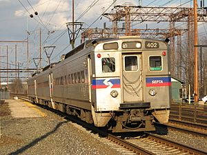 SEPTA Silverliner IV 402 on the R7