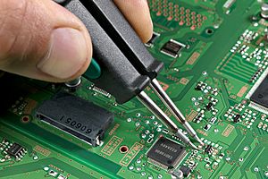 Soldering a 0805