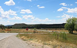 Southern Ute south of State Highway 151.