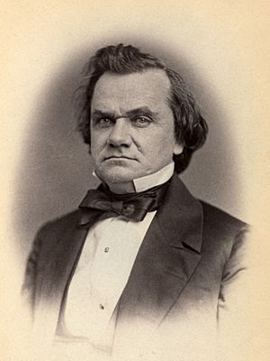 Stephen A Douglas by Vannerson, 1859