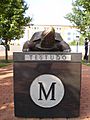 UMD Testudo Statue