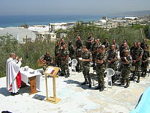 Unifil catholic mass