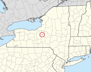 Location within the state of New York