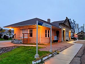 Amtrak Station, Columbus, Wisconsin