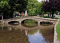 Bridge-over Bourton Waters