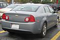 Chevrolet Malibu LS rear -- 10-31-2009